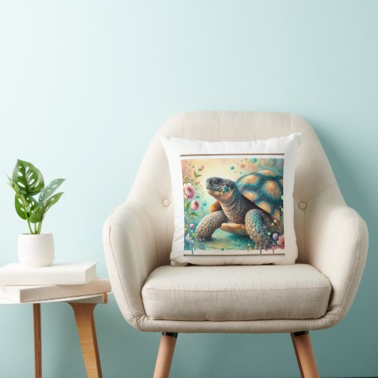 Cantors giant softshell turtle 060824AREF136 - Wat クッション (椅子)