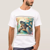 Cantors giant softshell turtle 060824AREF136 - Wat Tシャツ (正面)
