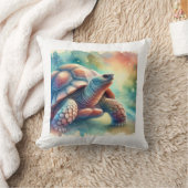 Cantors giant softshell turtle 250924AREF118 - Wat クッション (ブランケット)