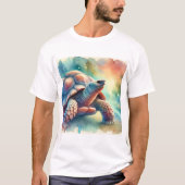 Cantors giant softshell turtle 250924AREF118 - Wat Tシャツ (正面)