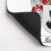 CANTRELLの家紋- CANTRELLの紋章付き外衣 マウスパッド (コーナー)