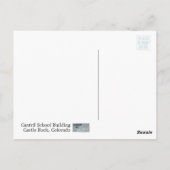 Cantrilの学校の家、郵便はがきの絵画 ポストカード (裏面)