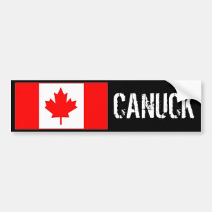 Canuckのバンパーステッカー バンパーステッカー