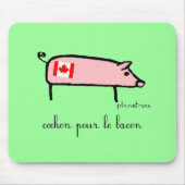 Canuckのcochon マウスパッド (正面)