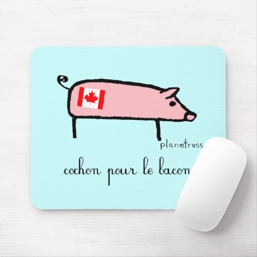 Canuckのcochon マウスパッド (マウス)