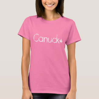 Canuck_logo_whitegrunge Tシャツ