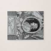 Canute、デンマークすばらしい(d.1035)イギリス国王 ジグソーパズル (横)