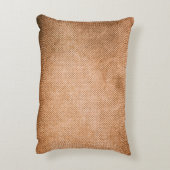 Canvasテクスチャヴィンテージの背景。ヴィンテージ、古い、r アクセントクッション (裏面(縦))