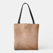 Canvasテクスチャヴィンテージの背景。ヴィンテージ、古い、r トートバッグ (裏面)