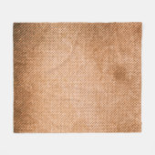 Canvasテクスチャヴィンテージの背景。ヴィンテージ、古い、r フリースブランケット (正面(横))