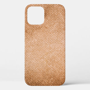 Canvasテクスチャヴィンテージの背景。ヴィンテージ、古い、r iPhone 12ケース