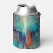 Canvasテクスチャ：シームレスな油絵を描 缶クーラー (缶正面)