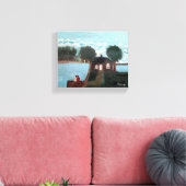 CANVAS：キャビンでのカップル_ キャンバスプリント (インサイチュ (リビング))