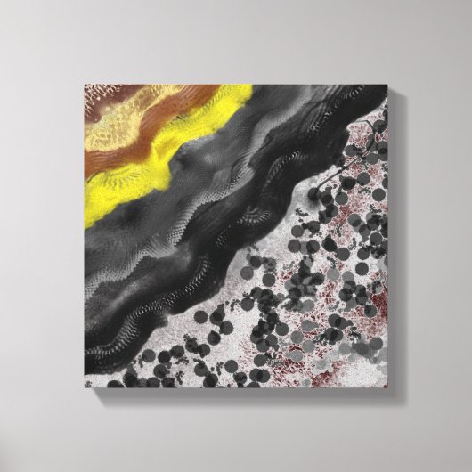 Canvas 12"by12"レイヤとディスク キャンバスプリント (正面)