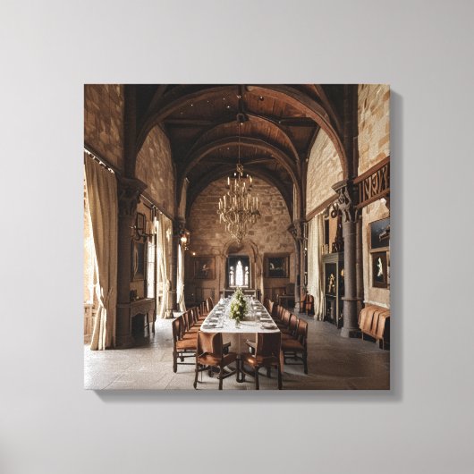 Canvas Art (Castle Dining Hall-7) キャンバスプリント (正面)