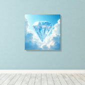 Canvas Art (Diamond UFO) キャンバスプリント (インサイチュ (ウッドフロア))