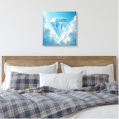 Canvas Art (Diamond UFO) キャンバスプリント (インサイチュ (寝室))