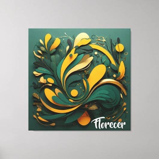 Canvas Arte Biodiversidad Viva キャンバスプリント (正面)