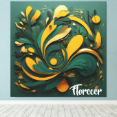 Canvas Arte Biodiversidad Viva キャンバスプリント (インサイチュ (ウッドフロア))