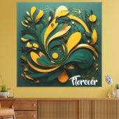 Canvas Arte Biodiversidad Viva キャンバスプリント (インサイチュ (リビング))