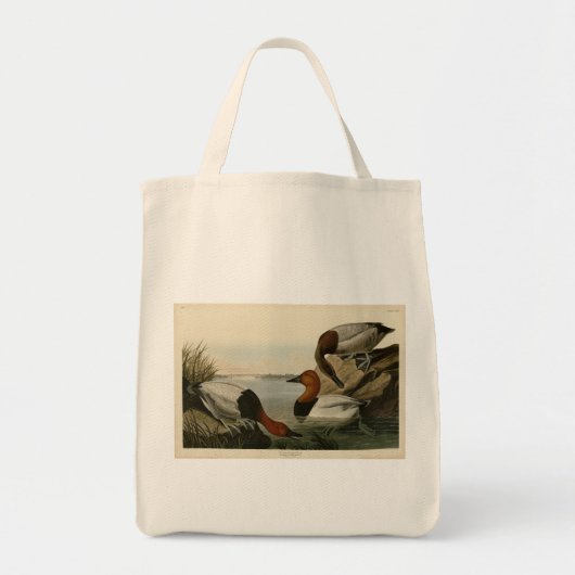 Canvas backed Duck from Audubon's Birds of America トートバッグ (正面)