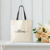 Canvas bags for bridesmaids Personalized gift bags トートバッグ
