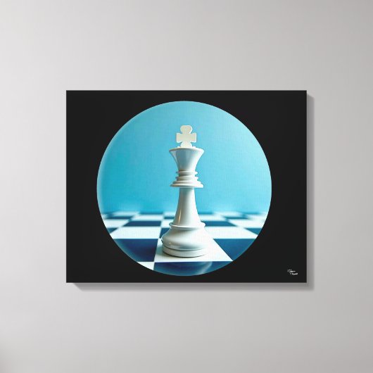 Canvas Chess キャンバスプリント (正面)