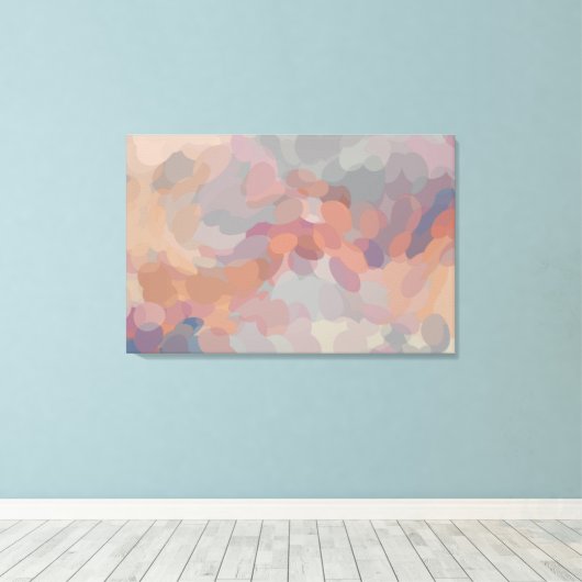 Canvas Confetti キャンバスプリント (インサイチュ (ウッドフロア))