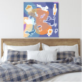 canvas koeien buiten キャンバスプリント (インサイチュ (寝室))