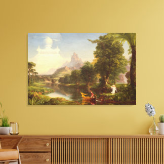 canvas painting reprint, the voyage of life youth キャンバスプリント