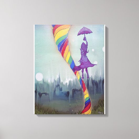 Canvas Printの下 キャンバスプリント (正面)