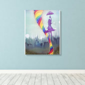 Canvas Printの下 キャンバスプリント (インサイチュ (ウッドフロア))