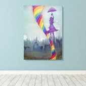 Canvas Printの下 キャンバスプリント (インサイチュ (ウッドフロア))