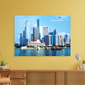 Canvas Print用シンガポール画像 キャンバスプリント (インサイチュ (リビング))