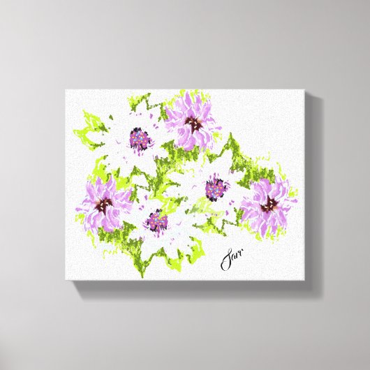 Canvas Print ：アフリカデイジー キャンバスプリント (正面)