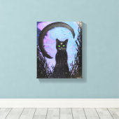 Canvas Print – ブラック魔法 キャンバスプリント (インサイチュ (ウッドフロア))