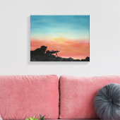 Canvas Print、軍隊「Freedom Procedures」絵画の キャンバスプリント (インサイチュ (リビング))