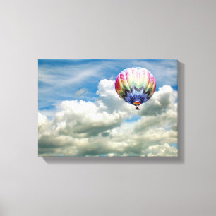 Canvas Print – 雲の中の熱気球 キャンバスプリント