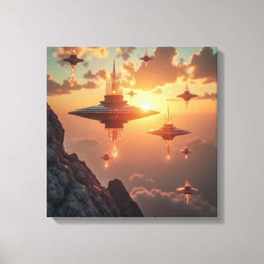 Canvas Print  (Armada at Sunrise) キャンバスプリント (正面)