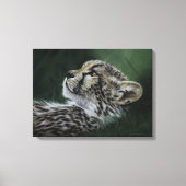 Canvas Print baby Cheetah II キャンバスプリント (正面)