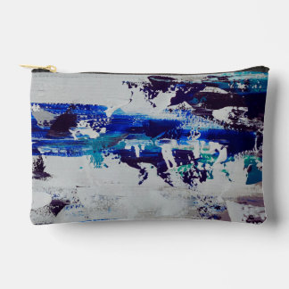 Canvas Print Brise | Art abstrait contemporain アクセサリーポーチ