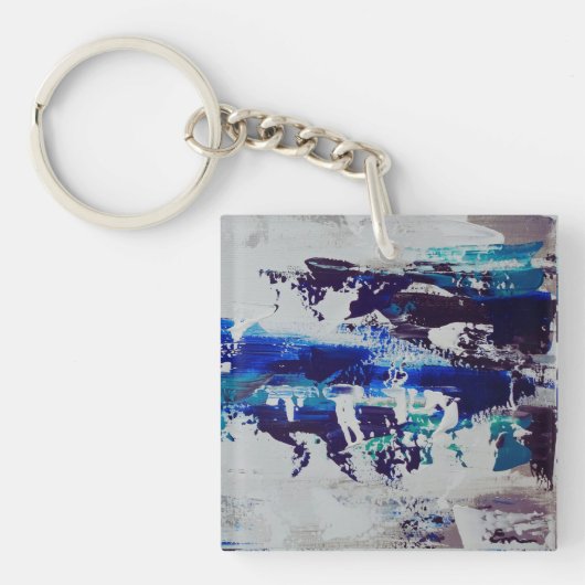 Canvas Print Brise | Art abstrait contemporain キーホルダー (正面)