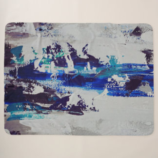 Canvas Print Brise | Art abstrait contemporain  シェルパブランケット