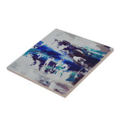 Canvas Print Brise | Art abstrait contemporain タイル (側面)