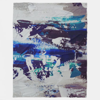 Canvas Print Brise | Art abstrait contemporain フリースブランケット