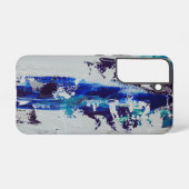 Canvas Print Brise | Art abstrait contemporain Samsung Galaxyケース (裏面横)