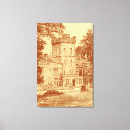 Canvas Print - 'Capernwray Hall' (Custard/Cinn) キャンバスプリント