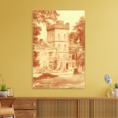 Canvas Print - 'Capernwray Hall' (Custard/Cinn) キャンバスプリント (インサイチュ (リビング))