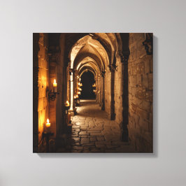 Canvas Print (Castle Cooridor) キャンバスプリント