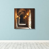 Canvas Print  (Castle Cooridor-2) キャンバスプリント (インサイチュ (ウッドフロア))